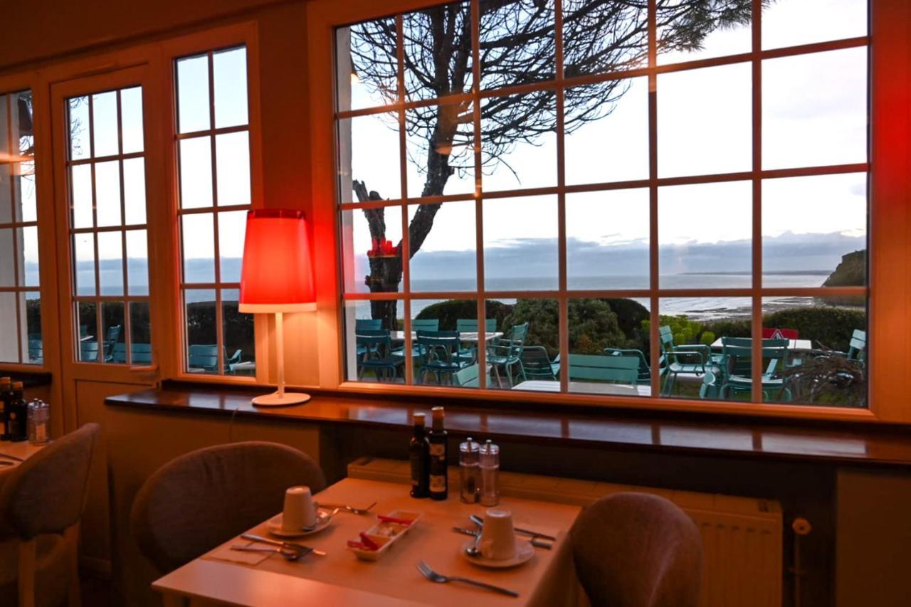 The Originals Hotel Le Cise Restaurant Chambres Et Suites Ault Exterior foto